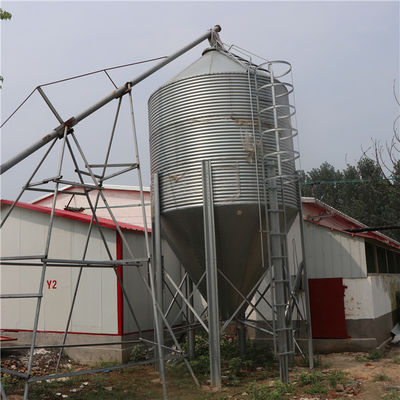De corrosiebestendige Silo van de Korrelopslag, Gegalvaniseerde het Landbouwbedrijfmachines van de Plaatkip