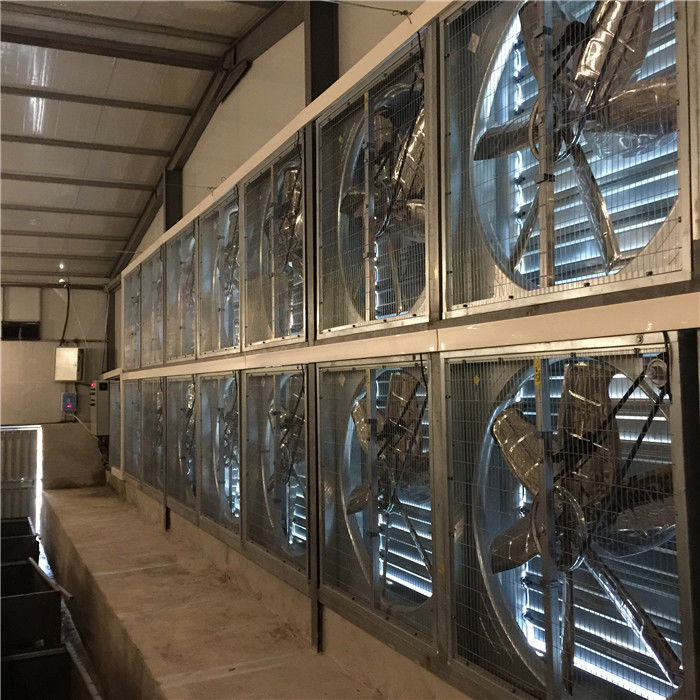 1.1KW van het het Landbouwbedrijfklimaat van het kippengevogelte van het de Controlesysteem de Ventilator van de de Drukventilatie