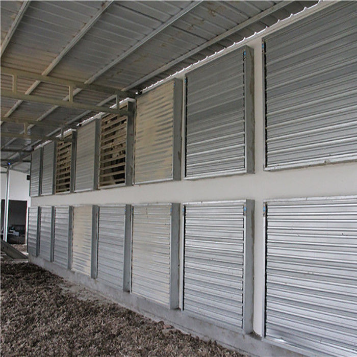 1.1KW van het het Landbouwbedrijfklimaat van het kippengevogelte van het de Controlesysteem de Ventilator van de de Drukventilatie