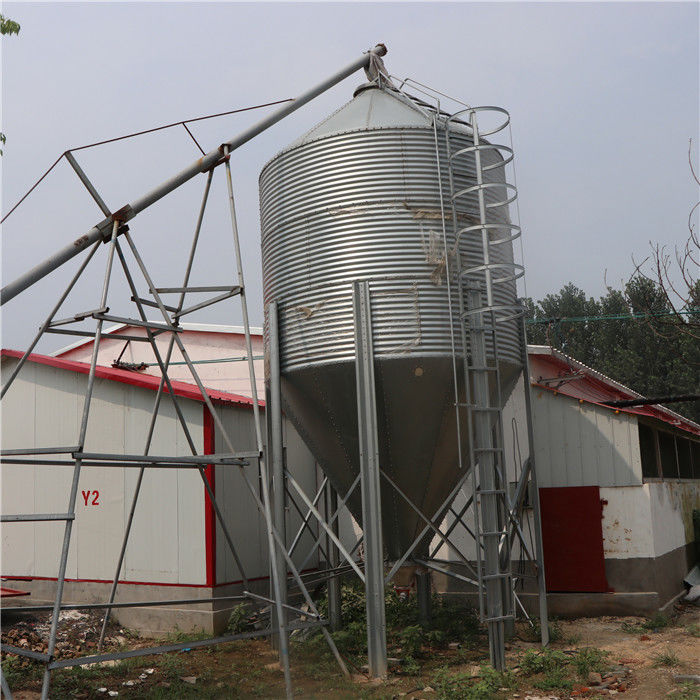 De corrosiebestendige Silo van de Korrelopslag, Gegalvaniseerde het Landbouwbedrijfmachines van de Plaatkip